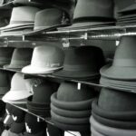 Hats - Assorted-color Cap Lot in Shelf