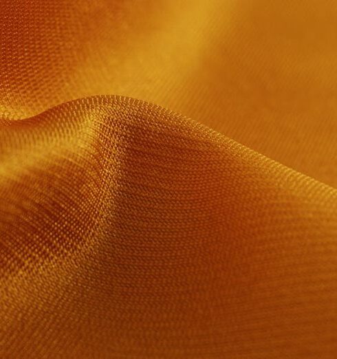 Silk - Orange Textile Close-up Photography