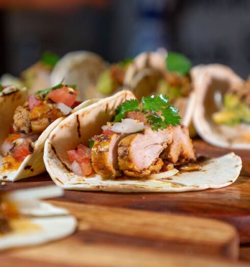 Meals - Close up of Tortillas