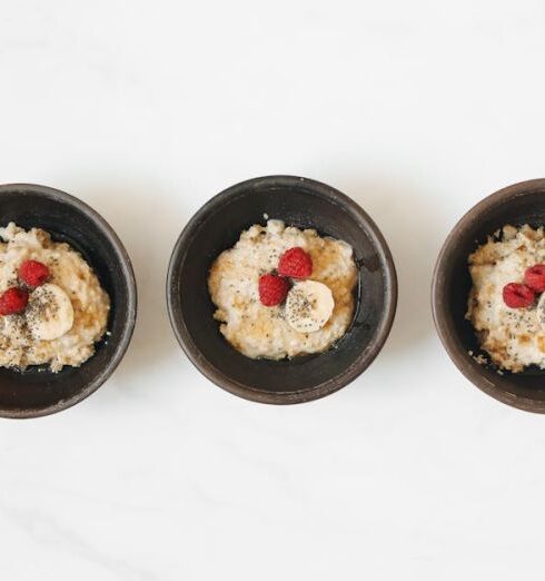 Meals - Oats in Bowls