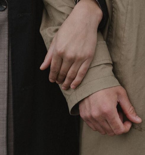 Coats - Man in Brown Suit Jacket