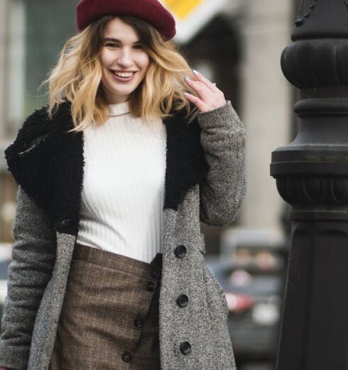 Outfit - Woman Standing Near Post