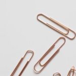 Clips - Paper Clips on White Surface