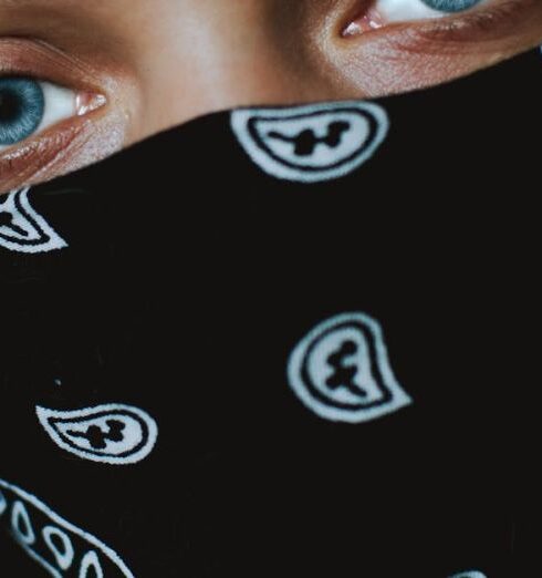 Bandana - Photo Of Woman In Black Bandana