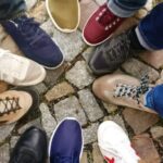 Shoes - People Forming Round by Shoes