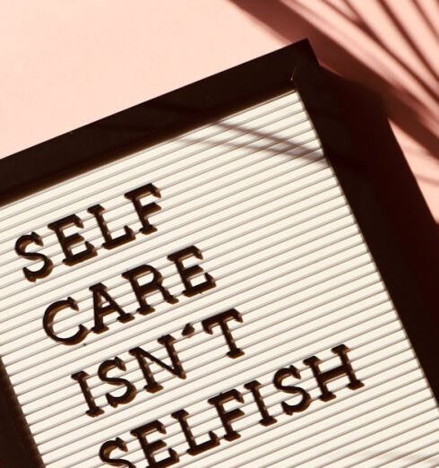 Gut Health - Self Care Isn't Selfish Signage