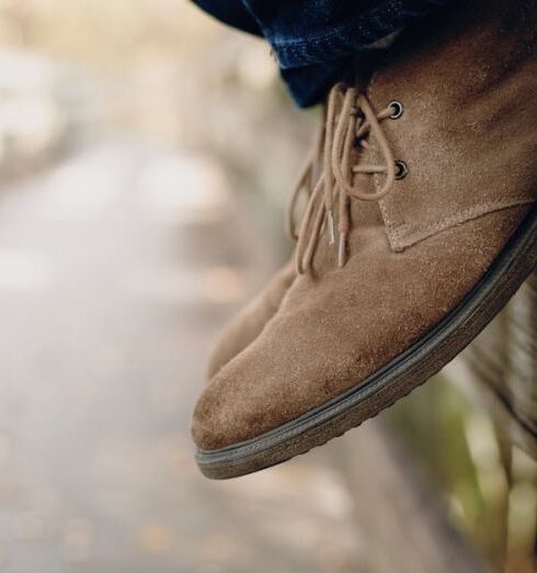 Boots - Close-up Photo of Person Wearing Brown Boots