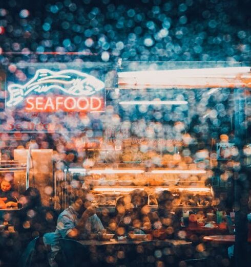 Restaurants - Seafood Neon Light Signage