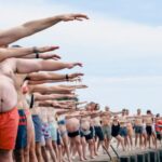 Swimsuits - Swimmers Lined up