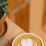 Cover-Ups - A coffee cup with a plant on a table