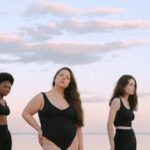 Swimsuits - Women Wearing a Black Outfit