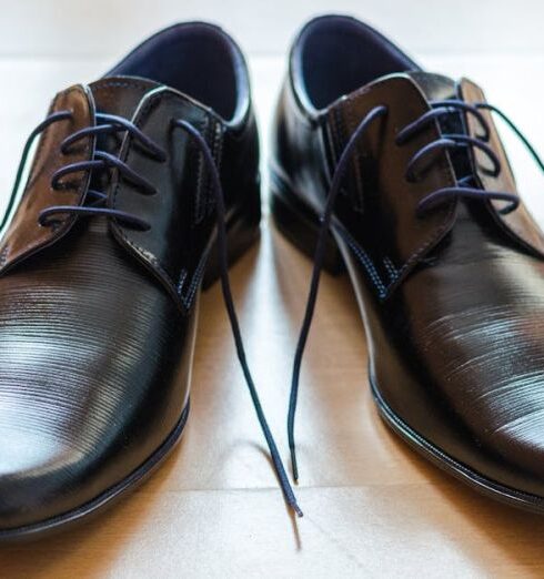 Shoes - Pair of Black Dress Shoes