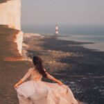 Dress - Woman Walking Near Body of Water