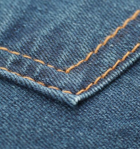 Jeans - Photo of Blue Denim Textile