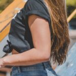 Jeans - Photo of Woman Wearing Black Shirt