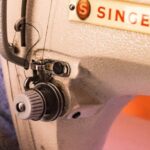 Jeans - White Singer Sewing Machine