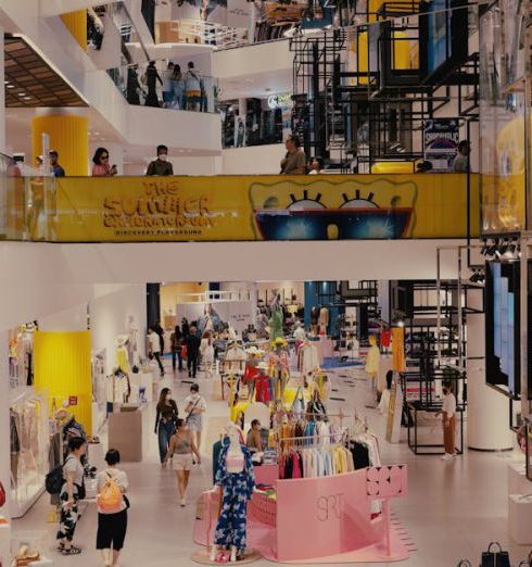 Fashion Stores - Interior Design of Shopping Mall