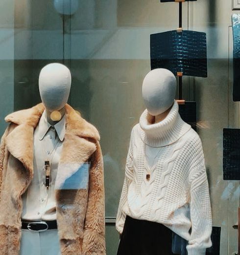 Fashion Store - Mannequins On Store Window