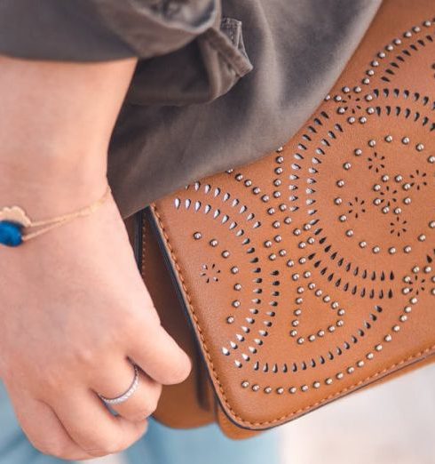 Accessories - Woman With Brown Bag