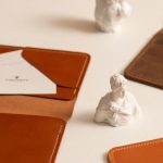 Home Décor - Leather Wallets on a White Table