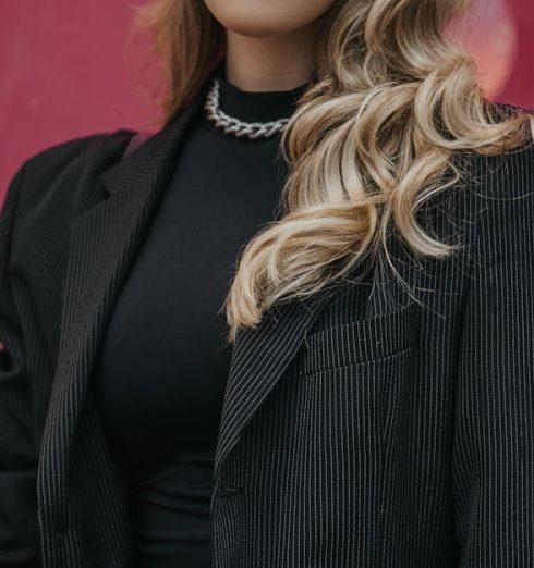 Beauty Stores - Blonde Woman in Suit Jacket