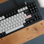 Computer Accessories - A Modern Keyboard on a Desk