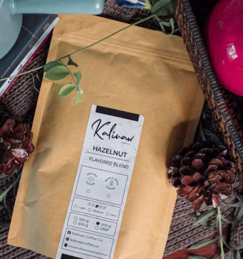 Kitchenware Brands - Flavored Blend Coffee in Paper Bag Packaging