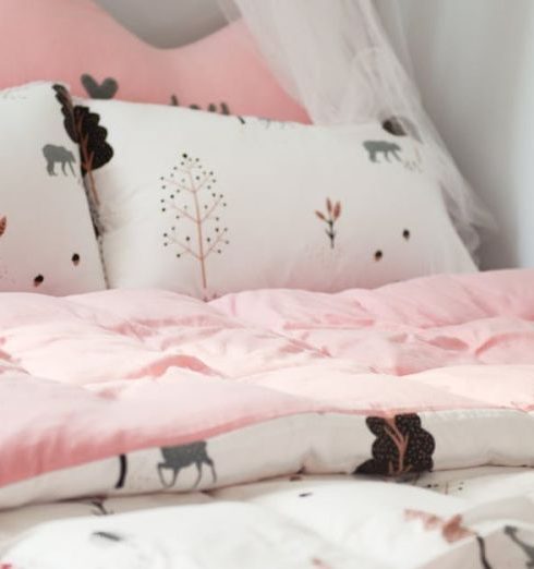 Bedding - Photo of Printed Bed Linen