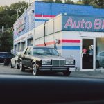 Repair Services - Auto Repair Shop Behind Car Window