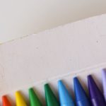 Handmade Gifts - Crayons on a Cardboard