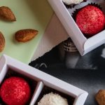 Foodie Gifts - Chocolates among Scattered Almonds