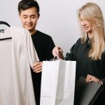 Fashion Sales - Couple with Shopping Bags