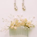 Accessories - Brown Floral Hair Pin