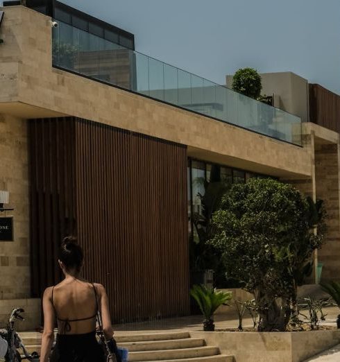 Boutiques - Two Women Walking to a Shopping Mall