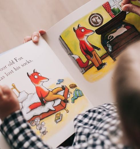 Children's Books - Person Reading A Book