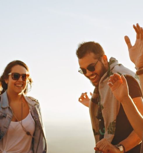 Young Adults - Group of People Having Fun Together Under the Sun