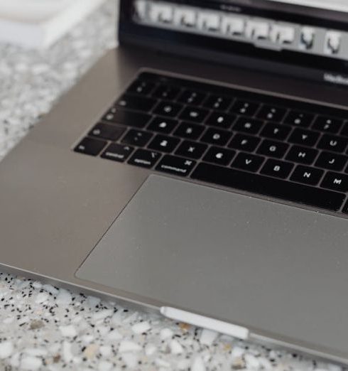 Smartphone Accessories - A Close-Up Shot of a Laptop