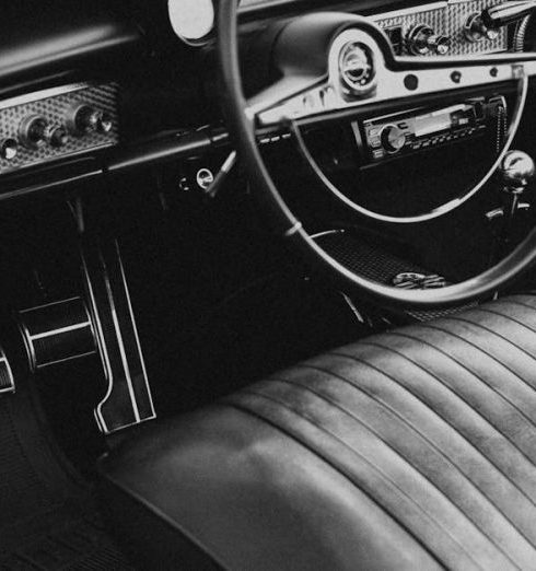 Collectors - Interior of a Vintage Chevrolet Impala