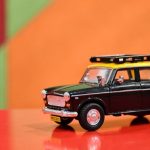 Vintage Memorabilia - Miniature Black Queen 70s Mumbai Taxi