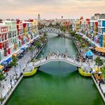 Outdoor Malls - A Bridge Over the Canal