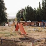 Family-Friendly Malls - Playground Among Camping Buildings