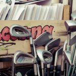 Golf Clubs - Golf Club in Black Golf Bag