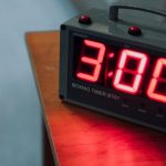 Martial Arts Equipment - Boxing Timer on Wooden Table