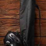 Snow Sports Gear - Ski Gears on Wooden Background