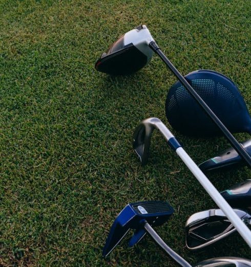 Sports Clubs - A Close-Up Shot of Golf Clubs