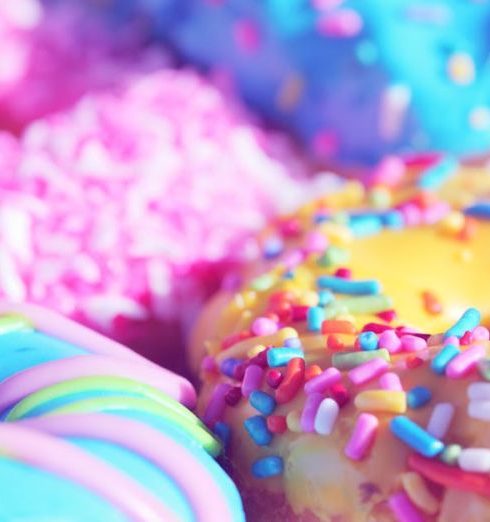 Baked Goods - Closeup Photo of Doughnuts