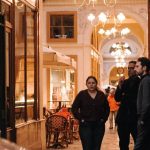 Boutiques - People Standing at the Entrance