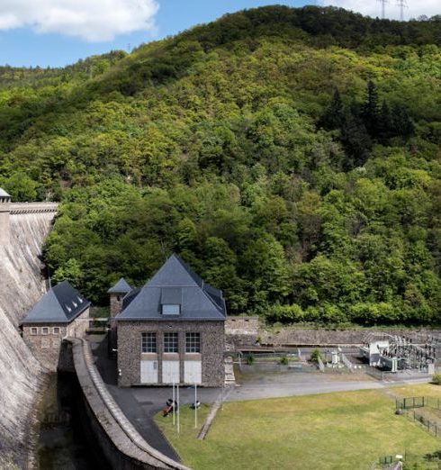 Retention - Edersee Dam in Germany