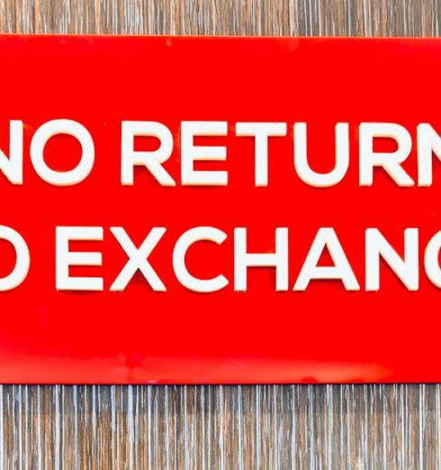 Return Policy - Template NO RETURN NO EXCHANGE