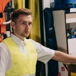 Health And Safety - Paramedic in Shirt and Reflective Vest